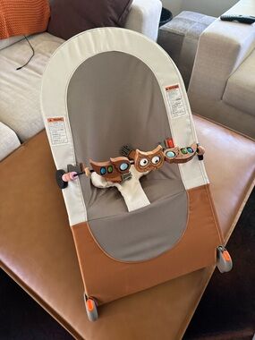 Boon Slant portable baby bouncer